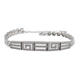 353 - PULSERA DE PLATA CON CIRCONITAS