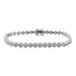 373 - PULSERA RIVIERE CON CIRCONITAS