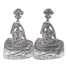 283 - PENDIENTES CON MENINAS