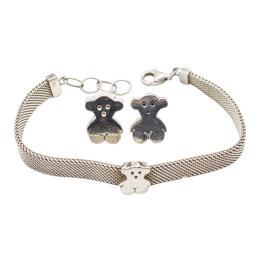 377 - PULSERA Y PENDIENTES TOUS