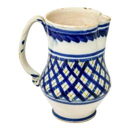 523 - JARRA EN CERAMICA DE MANISES DE FINALES DE S. XIX