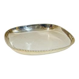 720 - CENTRO DE MESA EN PLATA DE LOS AÑOS  60