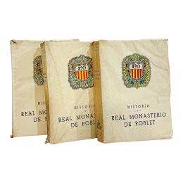 293 - HISTORIA DEL REAL MONASTERIO DE POBLET
