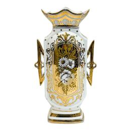 518 - GRAN JARRÓN DE PORCELANA DE FINALES DE SIGLO XIX
