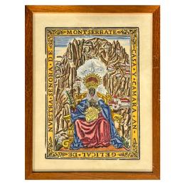 264 - XILOGRAFIA DE NUESTRA SEÑORA DE MONTSERRAT