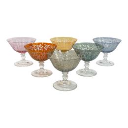 46 - SEIS COPAS DE HELADO DE LOS AÑOS 50