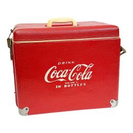 391 - NEVERA PORTÁTIL AMERICANA DE COCA-COLA  AÑOS 50