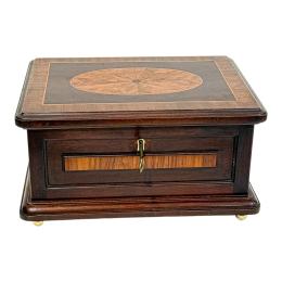 865 - CAJA JOYERO DEL PRIMER TERCIO DEL S.XX