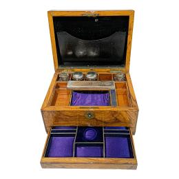 867 - CAJA JOYERO INGLESA DEL S.XIX