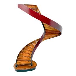 877 - ESCALERA DE CARACOL EN MINIATURA S.XX