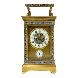 789 - RELOJ DESPERTADOR FRANCÉS DUVERDREY & BLOQUEL, DEL S.XIX 