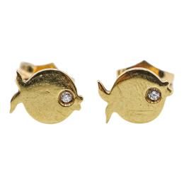 328 - PENDIENTES PECES CON BRILLANTES