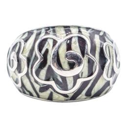 27 - ANILLO BOMBÉ ANIMAL PRINT