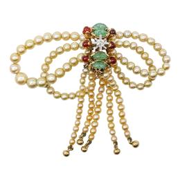 95 - BROCHE LAZO DE LOS AÑOS 40