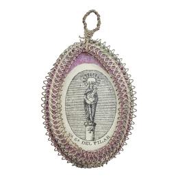 1007 - MEDALLÓN DEVOCIONAL CIRCA 1900