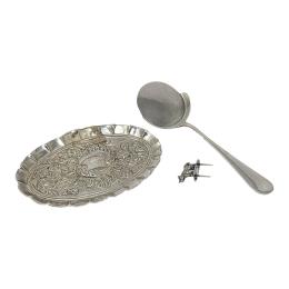 862 - LOTE VARIADO DE PLATA