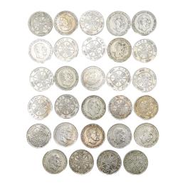 465 - COLECCIÓN DE MONEDAS DE PLATA