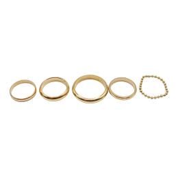 102 - COLECCIÓN DE ANILLOS DE ORO