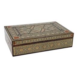 1023 - CAJA JOYERO DE MEDIADOS DEL S.XX