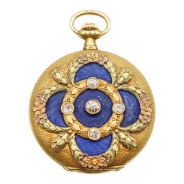 212 - RELOJ DE BOLSILLO DE DAMA MOVADO, DE PPS. DEL S.XX