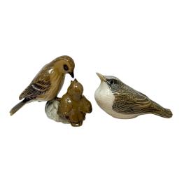 558 - DOS FIGURAS DE PORCELANA DANESA DEL ÚLTIMO TERCIO S. XX