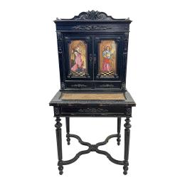 367 - BONHEUR DU JOUR FRANCÉS DE FINALES DEL SIGLO XIX