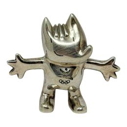 852 - FIGURA COBI EN PLATA DE FINALES DE S. XX