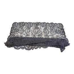 1167 - GRAN MANTILLA EN ENCAJE DE LA SEGUNDA MITAD DEL SIGLO XX