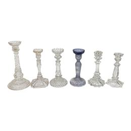 25 - CONJUNTO DE CANDELABRONS AÑOS 40