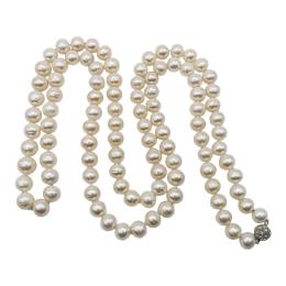 181 - COLLAR LARGO DE PERLAS