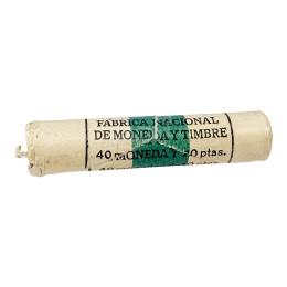 474 - LOTE DE 40 MONEDAS DE 10 PESETA DE NIQUEL