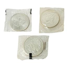 461 - COLECCIÓN DE 3 MONEDAS 200 PESETAS DE JUAN CARLOS 1º