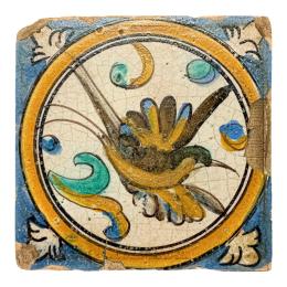 545 - AZULEJO DE CERÁMICA DE TRIANA (SEVILLA) S. XVIII