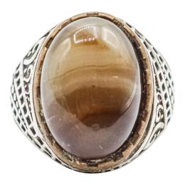 96 - ANILLO CON ÁGATA
