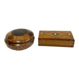 1300 - DOS CAJAS DEL PRIMER TERCIO DEL S.XX