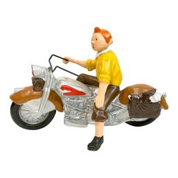 276 - FIGURA TINTÍN MOTORISTA