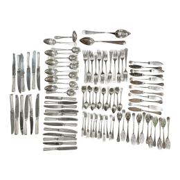 826 - CUBERTERÍA EN PLATA DE PRINCIPIOS DEL S.XX