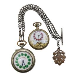 136 - DOS RELOJES DE BOLSILLO DE PPS. DEL S.XX