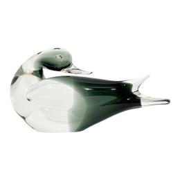 421 - FIGURA EN CRISTAL DE MURANO DEL ÚLTIMO CUARTO DEL S.XX