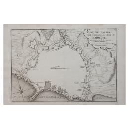 164 - PLAN DE PALMA VILLE CAPITALLE DE L'ISLE DE MAJORQUE 