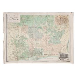 187 - PLANO DE BARCELONA "EL SIGLO"