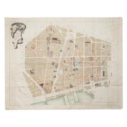 193 - PLANO DE REFORMA INTERIOR DE BARCELONA 1891