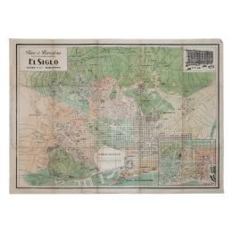 188 - PLANO DE BARCELONA E"EL SIGLO"