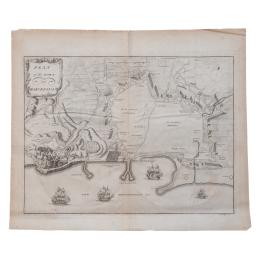 184 - PLAN OF THE TOWN OF BARCELONA 