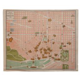 201 - PLANO MONUMENTAL DE BARCELONA 