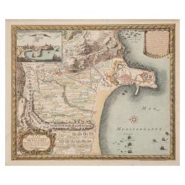 159 - PLAN DE LA VILLE ET CITADE DE PALAMOS 