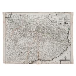 117 - LES FRONTEIRES DE FRANCE ET D'ESPAGNE TANT DEÇA QUE DE LA...