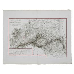 33 - CARTE MILITAIRE DES PYRÉNÉES ORIENTALES 