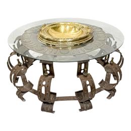 492 - MESA BRASERO DEL PRIMER CUARTO DEL S.XX