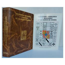 105 - DICCIONARIO HERÁLDICO Y NOBILIARIO DE LOS REINOS DE ESPAÑA